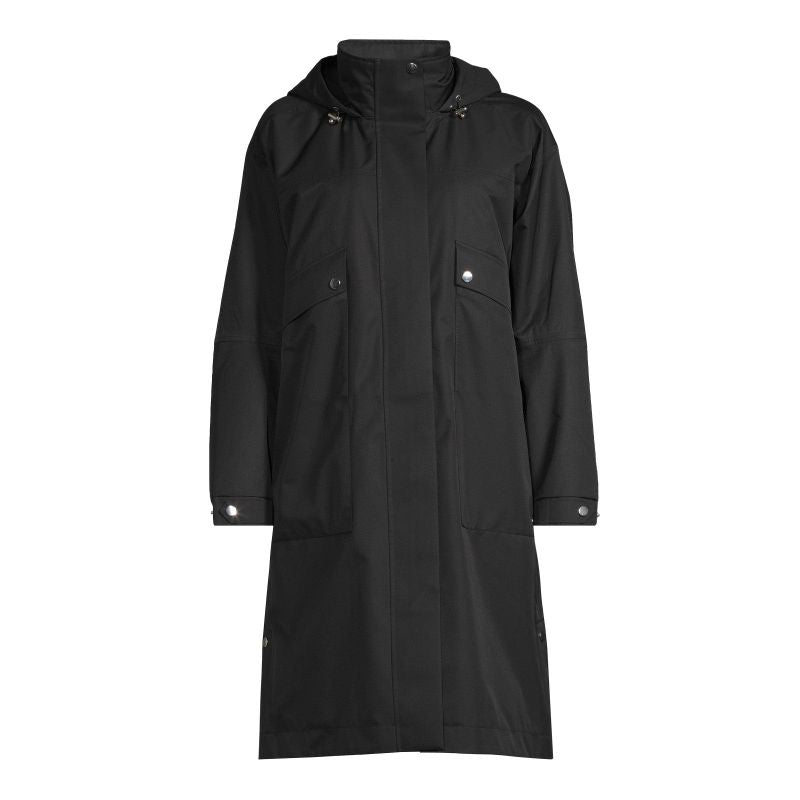CASALL Light Padded Rain Parka Women's Black Import z PMSport Your Sports Performance