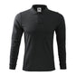 Malfini Single J. LS M MLI-21194 ebony gray polo shirt Clothing/Lifestyle/T-shirts/Malfini Malfini