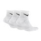 Nike Everyday Cushion Ankle 3Pak M SX7667-100 socks Clothing/Training/Socks Nike