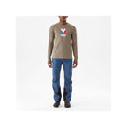 MILLET M CHAMONIX TRI TS LS T-shirt brown