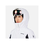 ROSSIGNOL W VELIKA INSULATED JKT women's ski jacket white