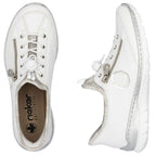 Women's white sports shoes Rieker L32F1-80 To be categorized Your Sports Performance