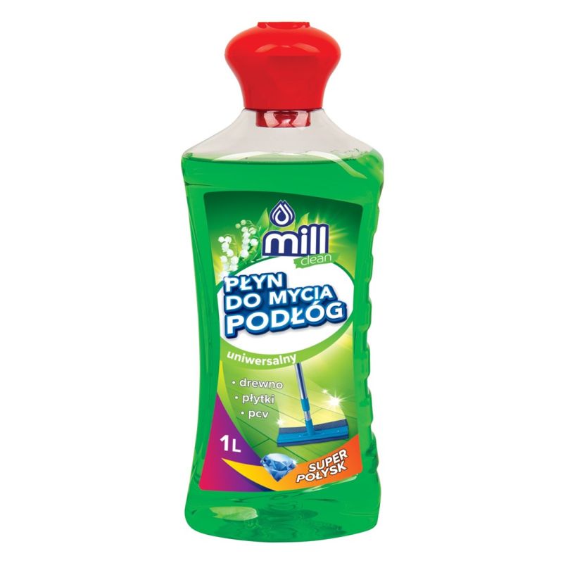 MILL CLEAN Floor cleaner with the scent of lily of the valley 1l Chemia/Preparaty do mycia i nabłyszczania powierzchni Your Sports Performance