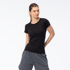 Women's T-shirt with short sleeves LADY PLAYO II SLIM Hi-Tec
