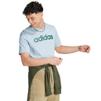 adidas Essentials Single Jersey Linear Embroidered Logo Tee M IJ8651 Clothing/Training Adidas