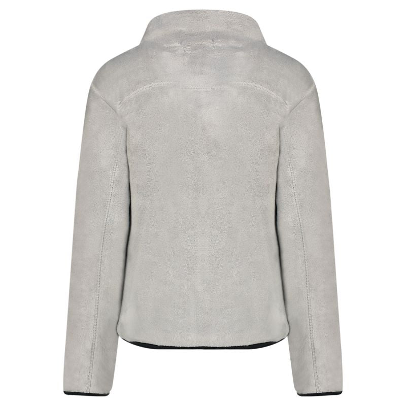 Geographical Norway TAMOUREUSE LGREY DB LADY 047-1 Women's Fleece Jacket (WZ8036F/GN-LIGHT GREY)