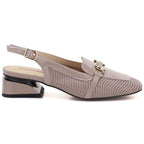 Women's patent leather sandals in beige Artiker 56C1996 Artiker