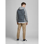 Jack&Jones JJEMULTI QUILTED JACKET 12182242 GREY MELANGE/SET-IN SLE To be categorized Your Sports Performance