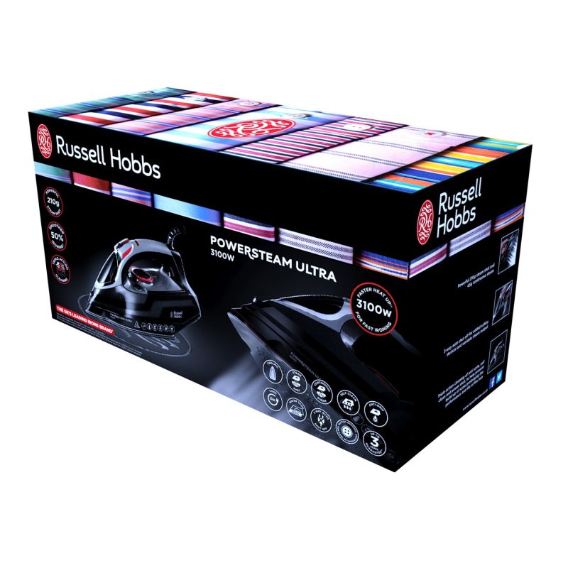 RUSSELL HOBBS POWER STEAM IRON 3100W 20630-56 AGD - Produkty/Żelazka i generatory pary Your Sports Performance