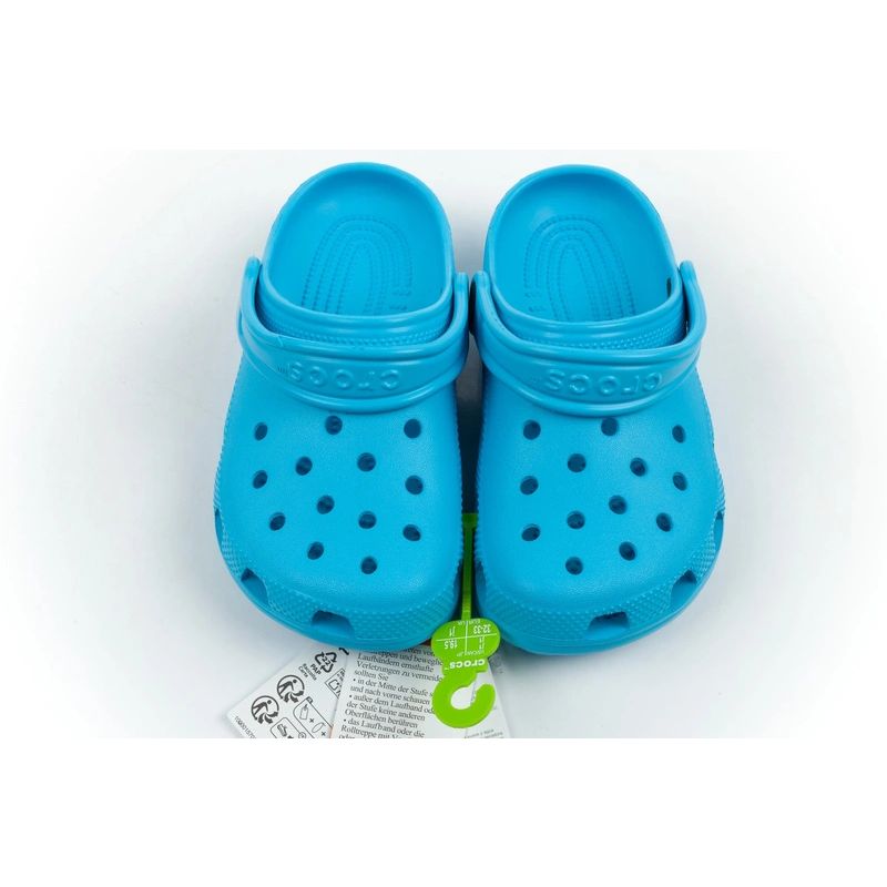 Crocs Classic Clog K Blue Children's Clog Sandals Comfortable Lightweight