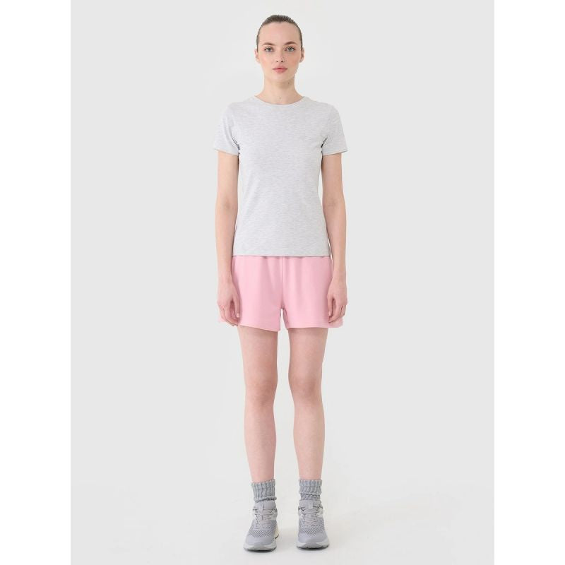 Slim plain women's T-shirt 4F 4FWMM00TTSHF2673-27M 4f