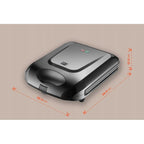 PROMIS 4-SANDWICH TOASTER, BLACK STP25 AGD - Produkty/Opiekacze Your Sports Performance