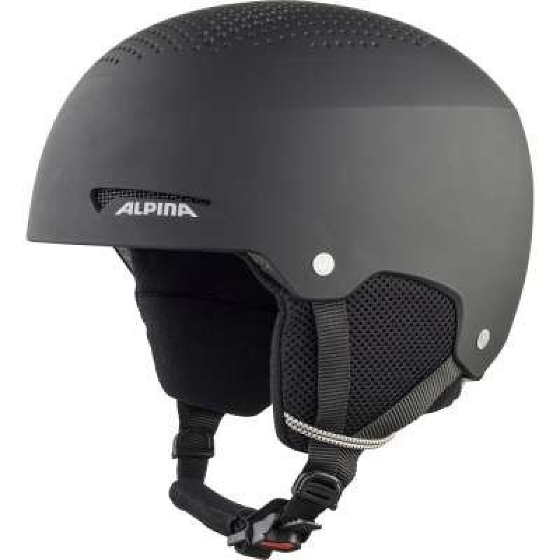 ALPINA ZUPO BLACK MATT 54-58 ski helmet Narciarstwo/Kaski Your Sports Performance