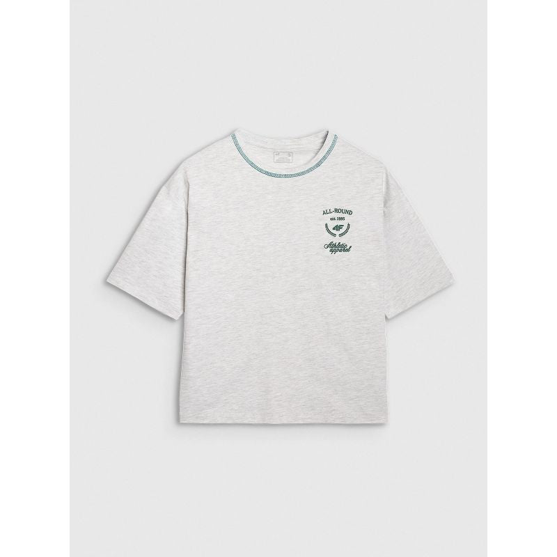 Women's oversize printed T-shirt 4F 4FRSS25TTSHF2979-26M *Kategoria tymczasowa Your Sports Performance