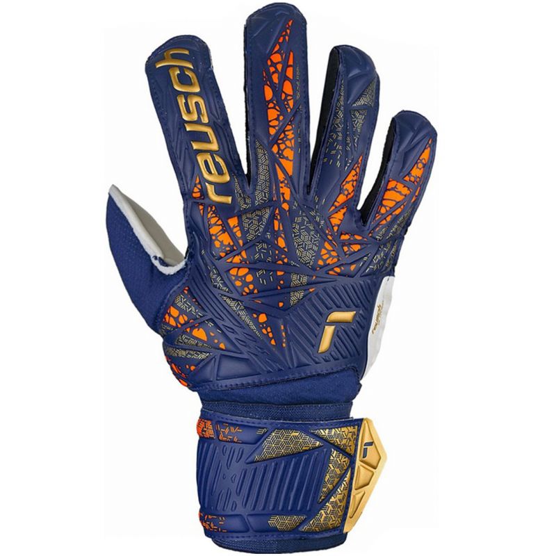 Reusch Attrakt Solid Jr 5472515 4410 goalkeeper gloves Accessories/Gloves Your Sports Performance