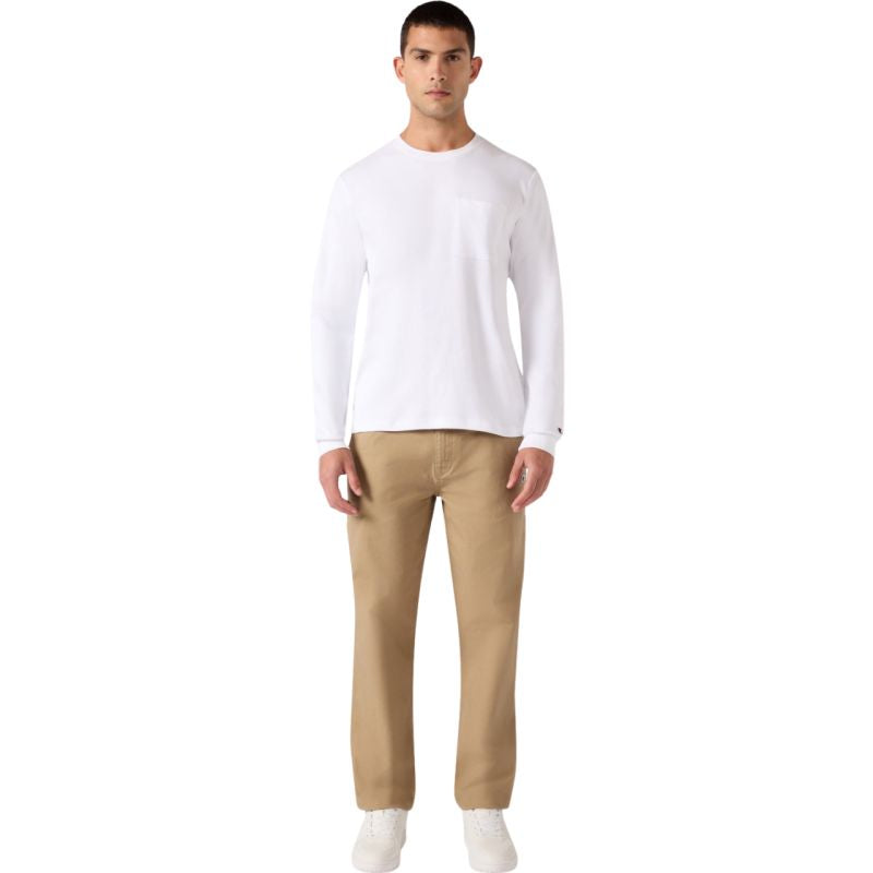 Champion LS Tee Men's T-Shirt White 222507 WW001
