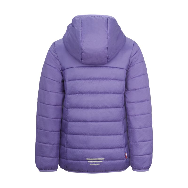 Ultralight Girls’ Transitional Jacket Trollkids Girls Eikefjord Jacket lilac/pistachio green (464-118)