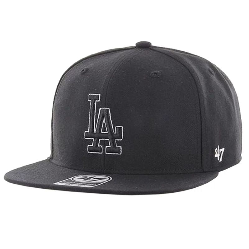 47 Brand Los Angeles Dodgers No Shot 47 Captain B-NSHOT12WBP-BKD Cap Clothing/Lifestyle/47 Brand Your Sports Performance