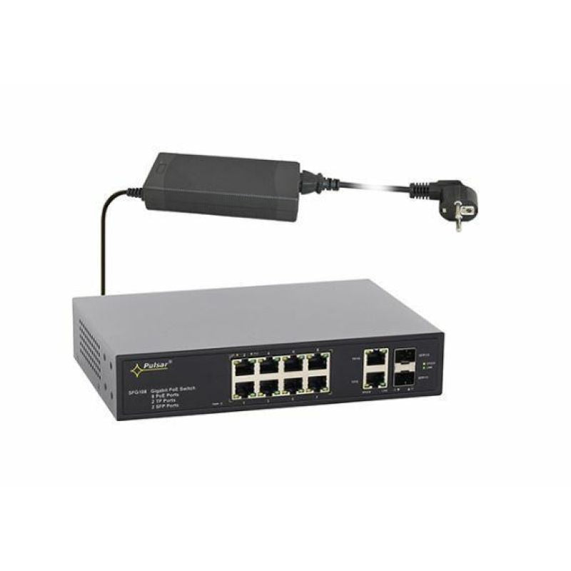 SFG108 12-port PoE industrial switch Komunikacja i łączność/Switch-e Your Sports Performance