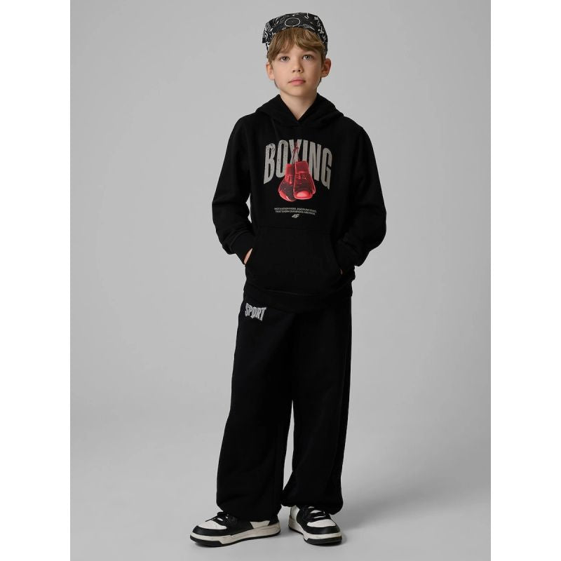 Boy's regular hooded sweatshirt 4F 4FJRSS26TSWSM2904-20S 4f