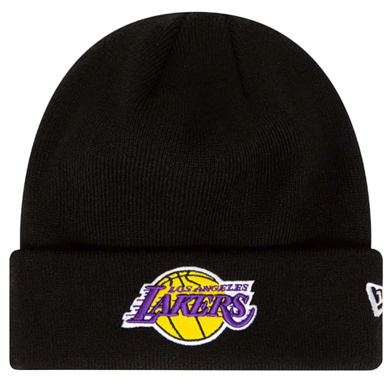 New Era Essential Cuff Beanie Los Angeles Lakers Hat 60348856 Clothing/Multisport/New Era Your Sports Performance