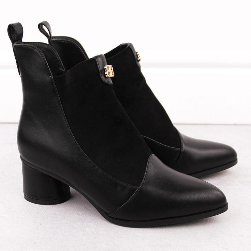 D&amp;A S.Barski Premium Collection W OLI232A black high-heeled ankle boots Footwear/Outdoor/S.Barski Your Sports Performance