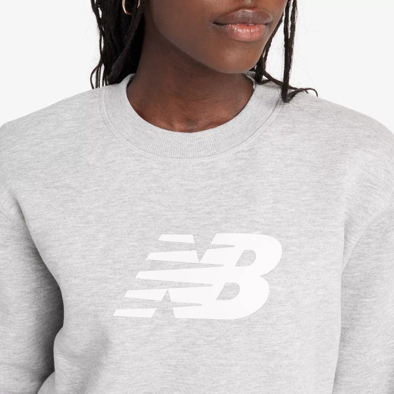New Balance Sport Fleece Logo Crew W Sweatshirt WT43526AG Clothing/Lifestyle/New Balance New Balance