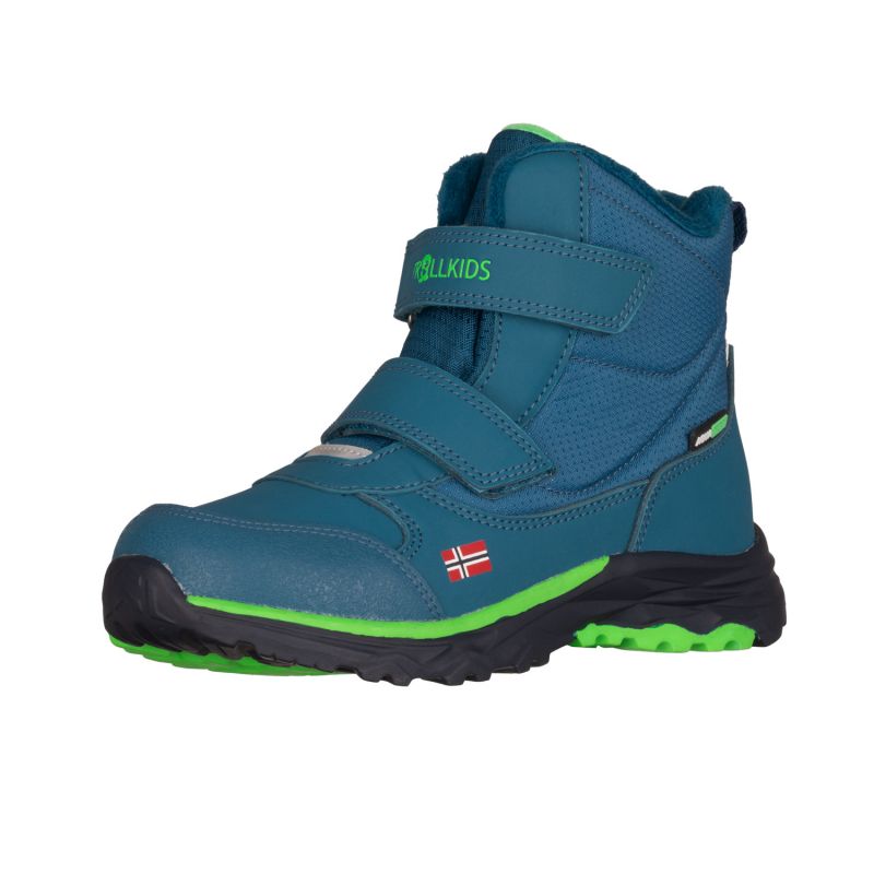 Trollkids Kids Hafjell Winter Boots waterproof winter boots blue (264-104) Footwear Your Sports Performance