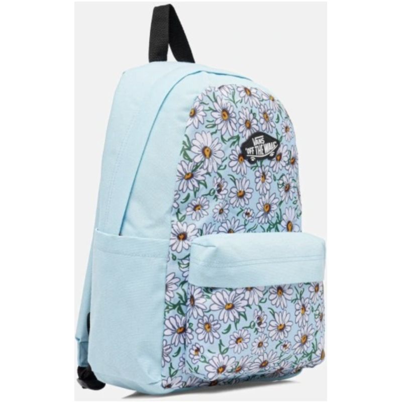 Vans Old Skool Grom Backpack 18L Crystal Blue Floral Kids School Backpack - VN000H56CAU1 Akcesoria i sprzęt koszykarski/Torby i plecaki Your Sports Performance