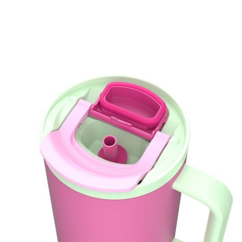 Kambukka Rio Tumbler 950ml Thermal Mug with Straw, Bubblegum Mint AGD - Produkty/Termosy i kubki termiczne Your Sports Performance