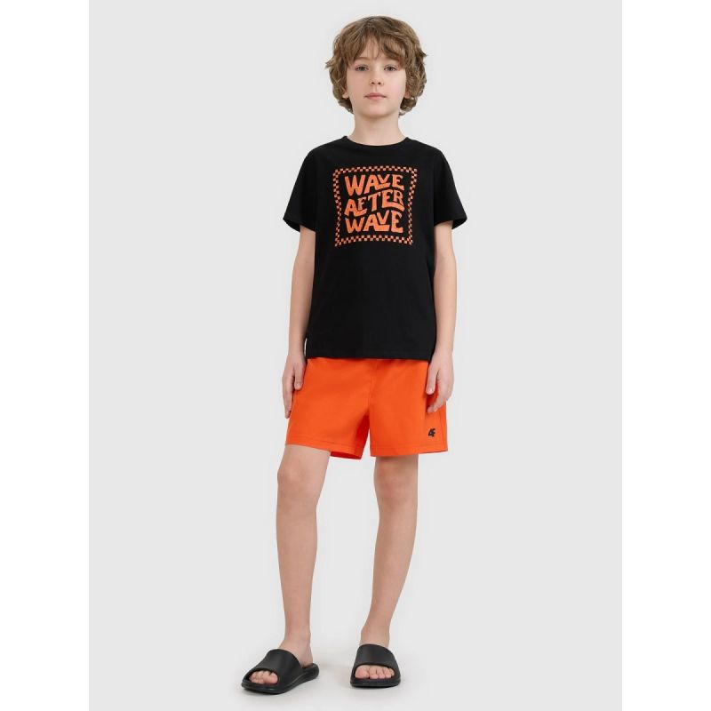 Boys' boardshorts 4F 4FJWSS25UBDSM159-62S *Kategoria tymczasowa Your Sports Performance