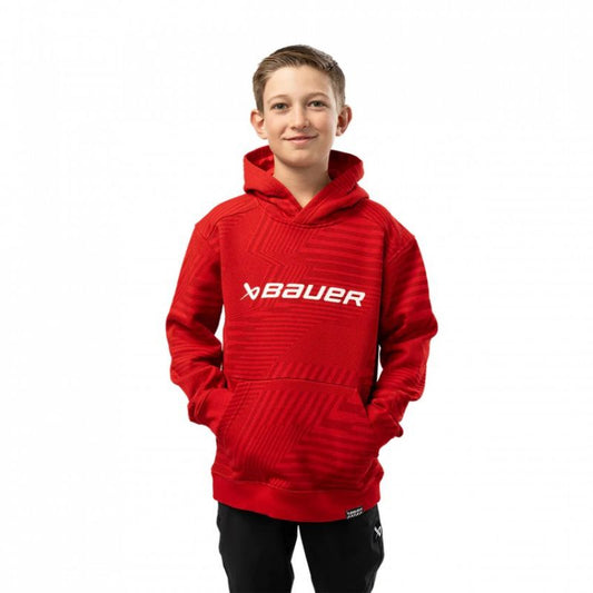Bauer Graphic Stripe Hoody Jr 1062303 Clothing/Lifestyle/Adler Bauer