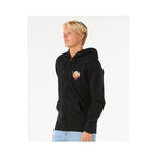 RIP CURL Wettie Passage Icon Zip Thru sweatshirt black