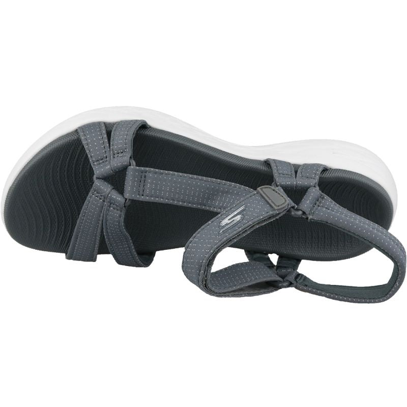 Skechers On The Go 600 Sandals 15316-CHAR Gray Footwear/Outdoor/Skechers Your Sports Performance