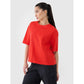 Women's regular waffle knit T-shirt 4F 4FRSS25TTSHF2651-62S 4f