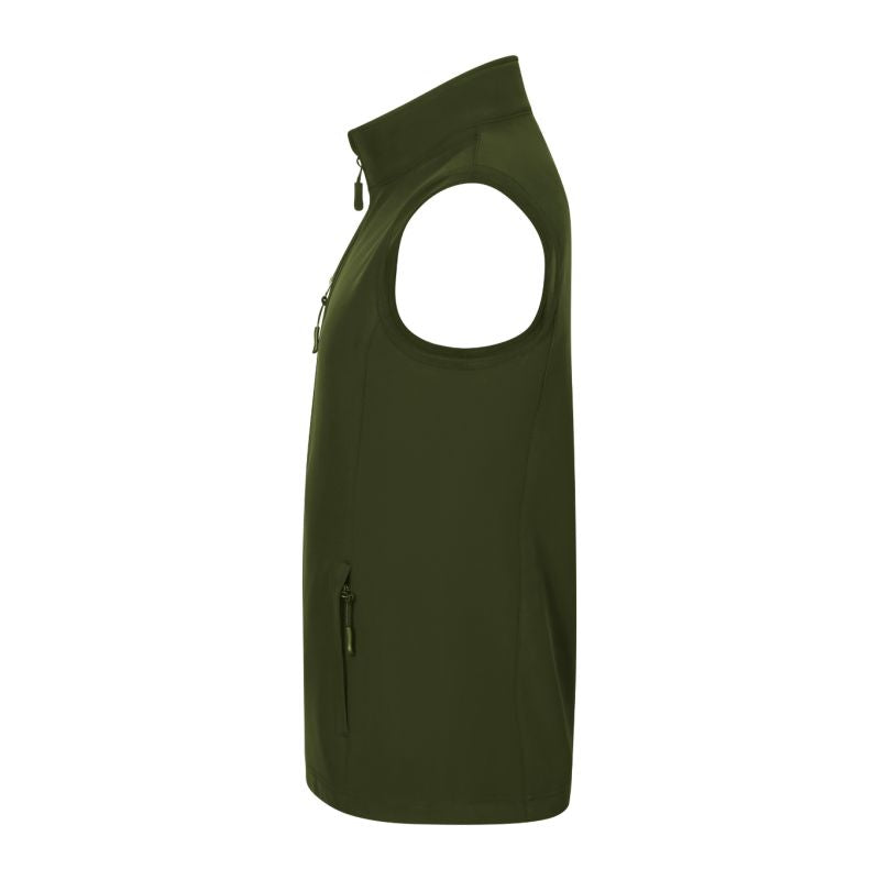 Men's Trail Softshell Vest (Military) Malfini