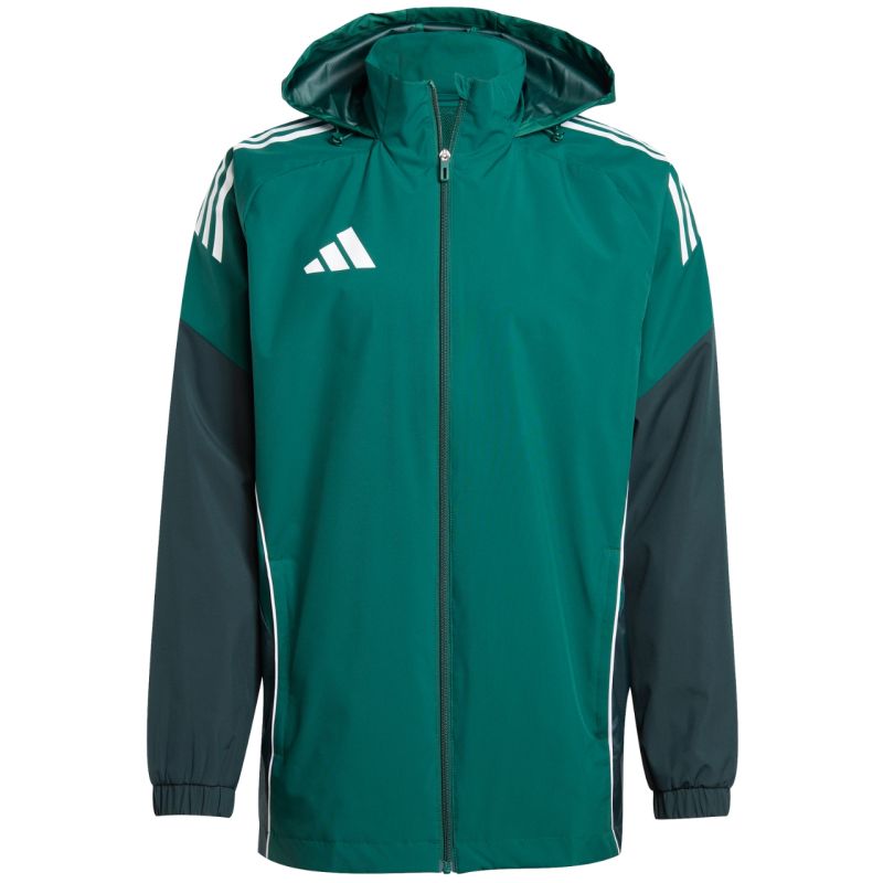 adidas Tiro 25 Competition All-Weather Men's Jacket Green JI8936 Clothing Your Sports Performance