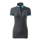 Malfini Collar Up W MLI-25783 light anthracite polo shirt Clothing/Lifestyle/T-shirts/Malfini Malfini