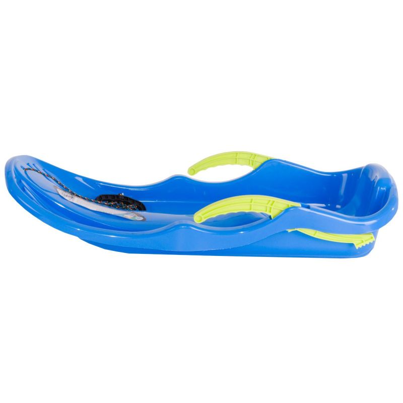 PLASTIC SLIDE WITH BRAKES RACE S BLUE Accessories Your Sports Performance