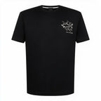 Paul&Shark men's cotton T-shirt, black - model 26411035-11, classic cut, high-quality cotton