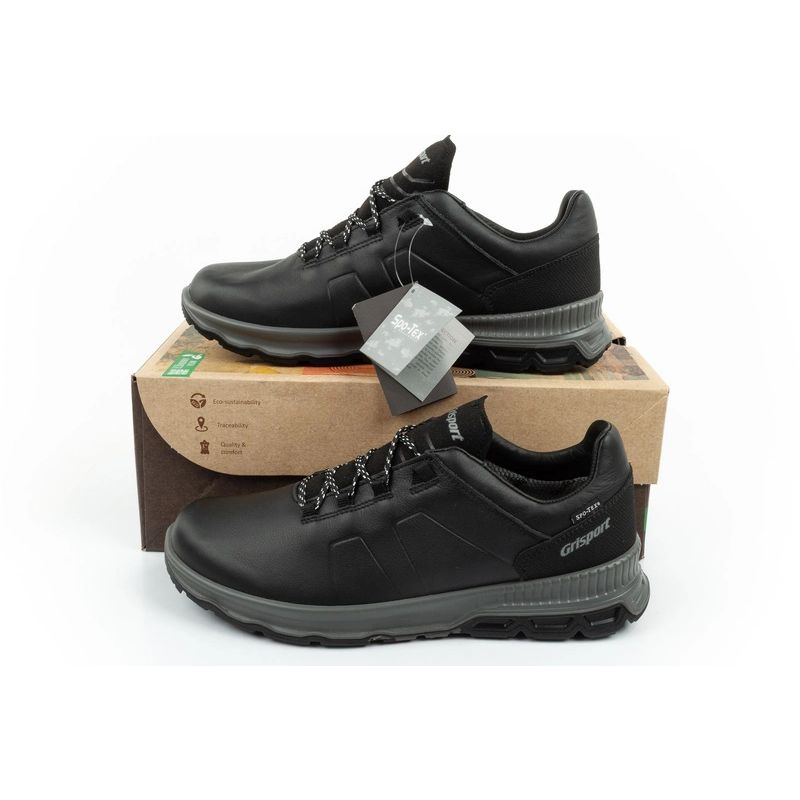 Grisport men's trekking shoes Nero avon SPO-TEX leather black To be categorized Your Sports Performance