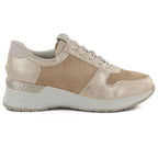 Women's sports shoes classic gold M.Daszyński MR24129 M. Daszyński
