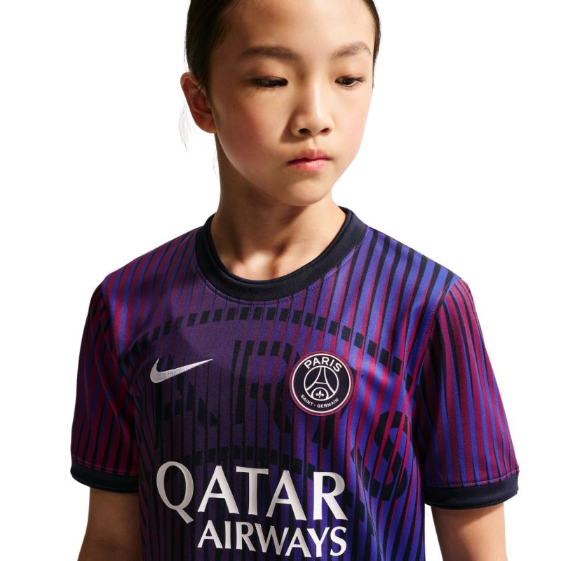 Nike Paris Saint-Germain kids' t-shirt purple IQ6946 420