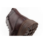 Lee Cooper men’s shoes elegant brown leather Chelsea boots