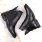 Lace-up and zipper ankle boots Potocki W WOL171B black Footwear/Outdoor/Potocki Your Sports Performance