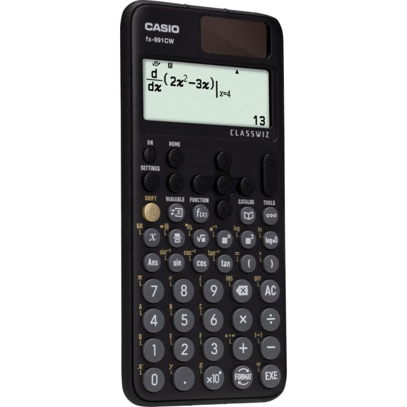 CASIO FX-991CW SCIENTIFIC CALCULATOR BOX. Black. In preparation Your Sports Performance