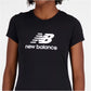 New Balance Essentials Stacked Logo CO BK T-shirt W WT31546BK Clothing/Lifestyle/T-shirts/New Balance New Balance