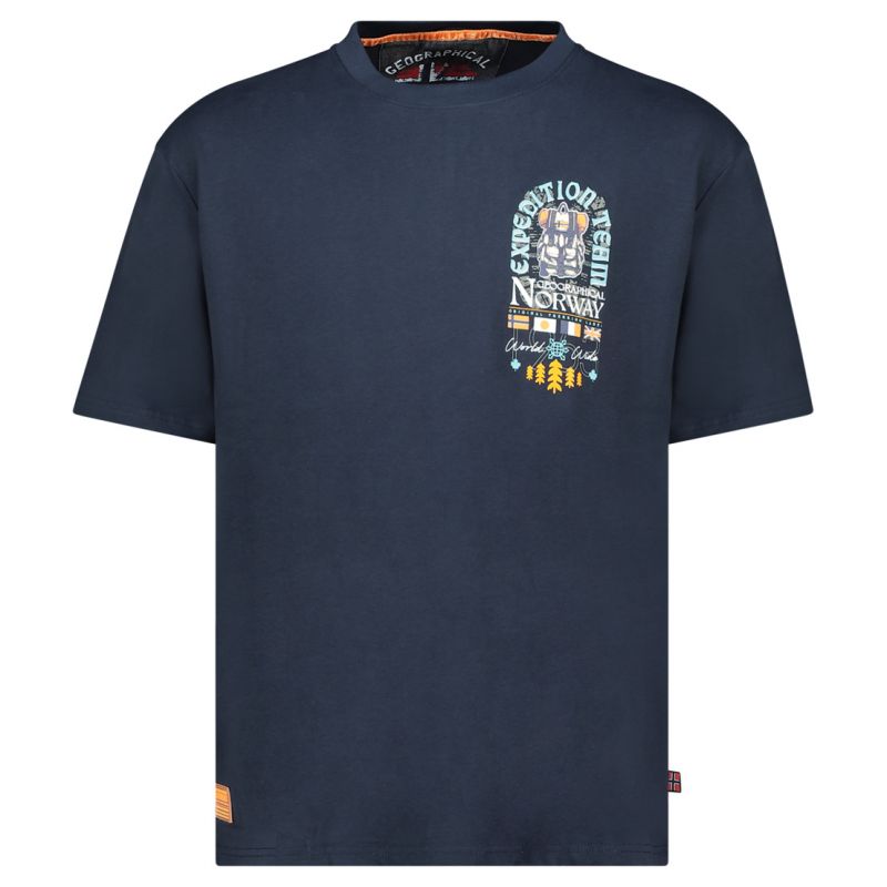 Geographical Norway Jakado T-shirt DB 254 M SY10074H/GN-Navy Clothing/Lifestyle/T-shirts/ Geographical Norway Your Sports Performance