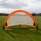 Pop-up soccer training goal - orange (S) 76x45x45 cm In preparation Your Sports Performance