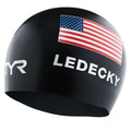 TYR USA Silc Cap Ledecky Swimming Cap